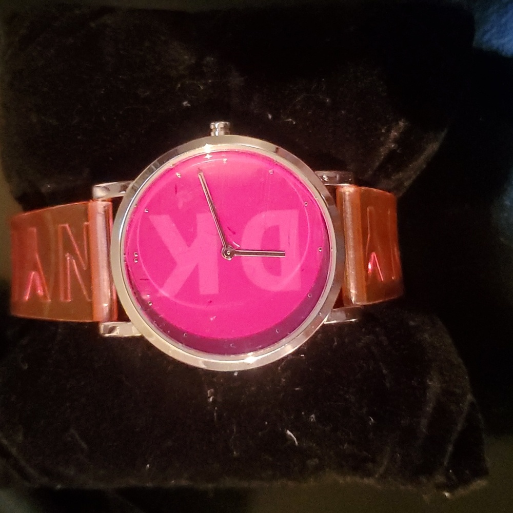 DKNY pink Watch